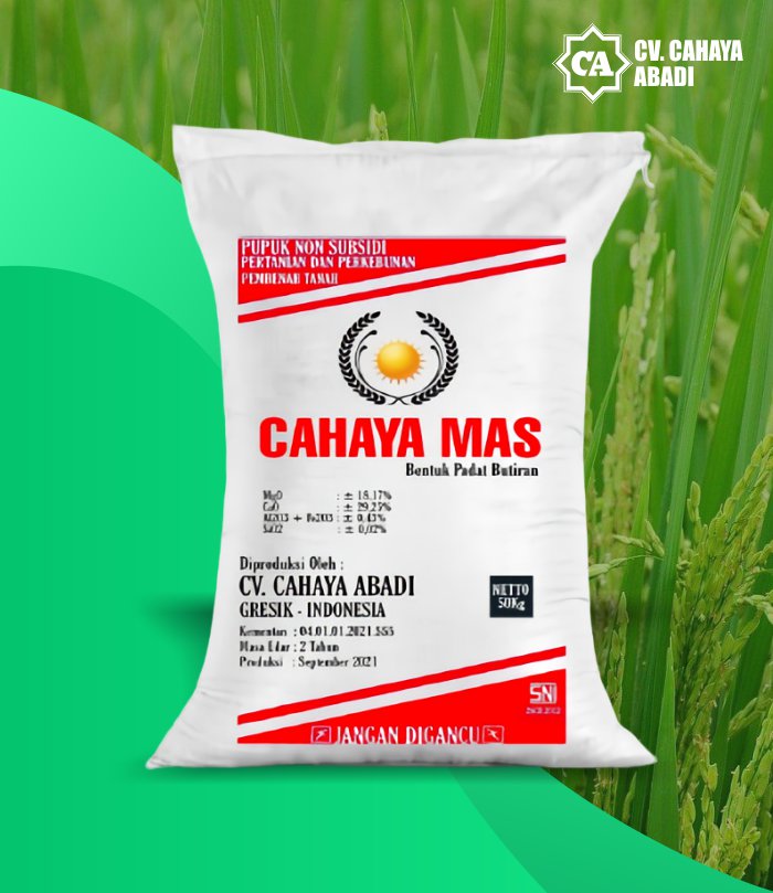 Pembenah Tanah Cahaya Mas
